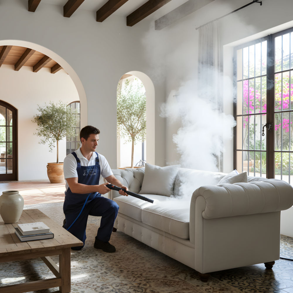 Sofas & Chairs Steam Cleaning image